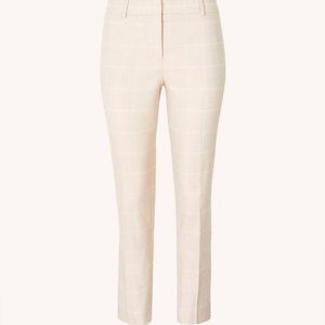 Ann Taylor Ankle Pant in Window Linen Twill Sz 16